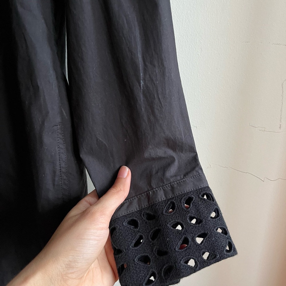 COS REGULAR-FIT MACRAMÉ SHIRT - Picture 9 of 13